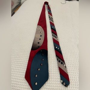 Vintage 90s modern art tie.